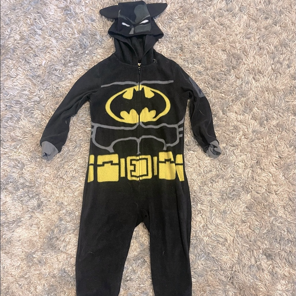 LEGO Batman Fleece Zip Up PJs | Size 5
